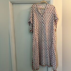 Floral Kaftan Dress